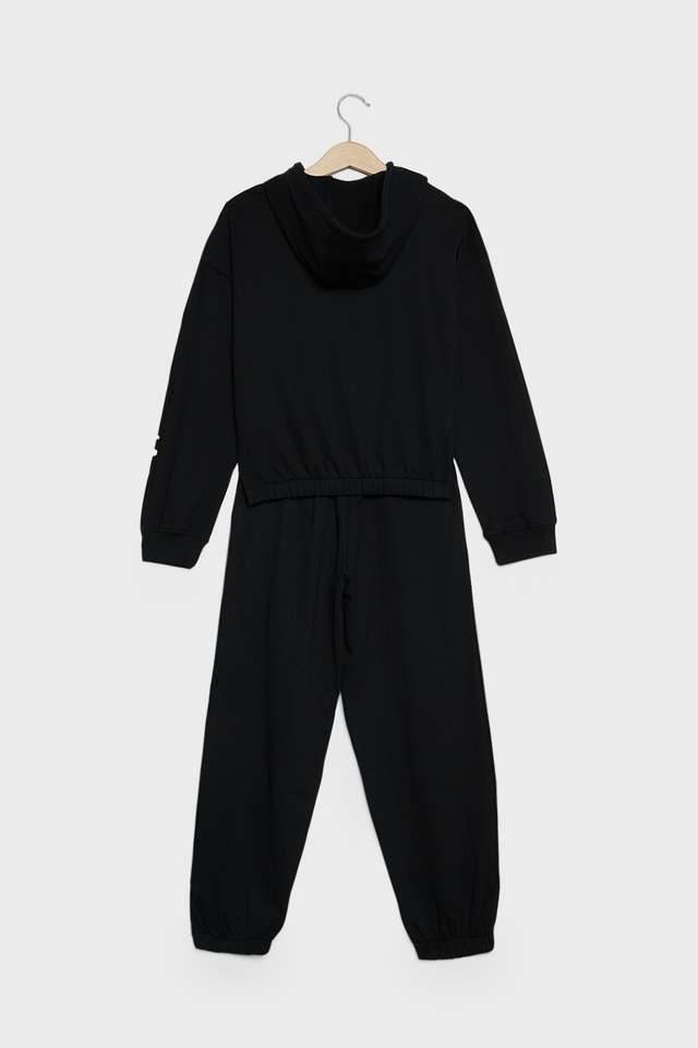 Graphic-Print-Cotton-Round-Neck-Girls-Kurta-Set