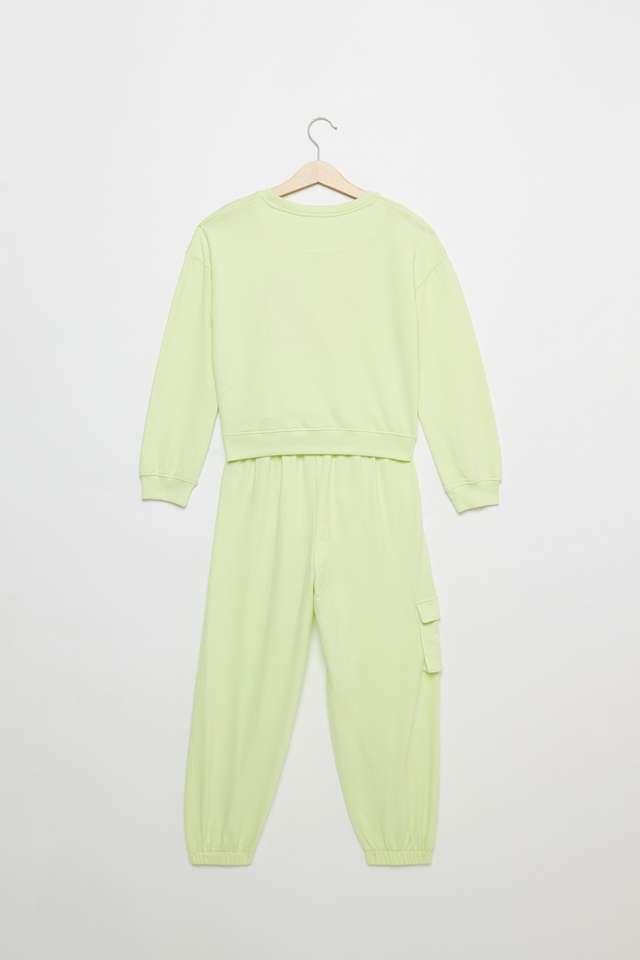 Graphic-Print-Cotton-Round-Neck-Girls-Kurta-Set