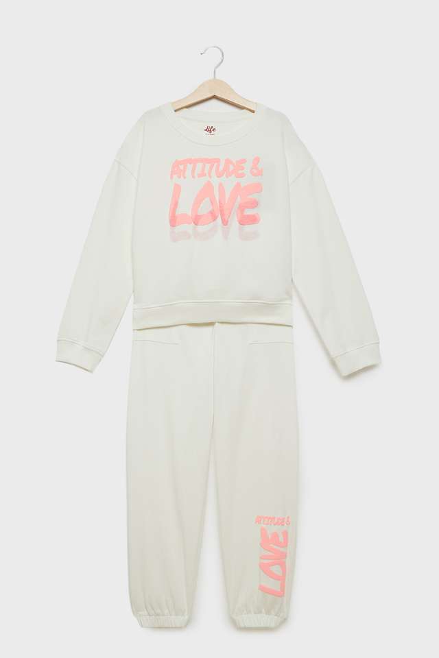 Graphic-Print-Cotton-Round-Neck-Girls-Co-Ord-Set