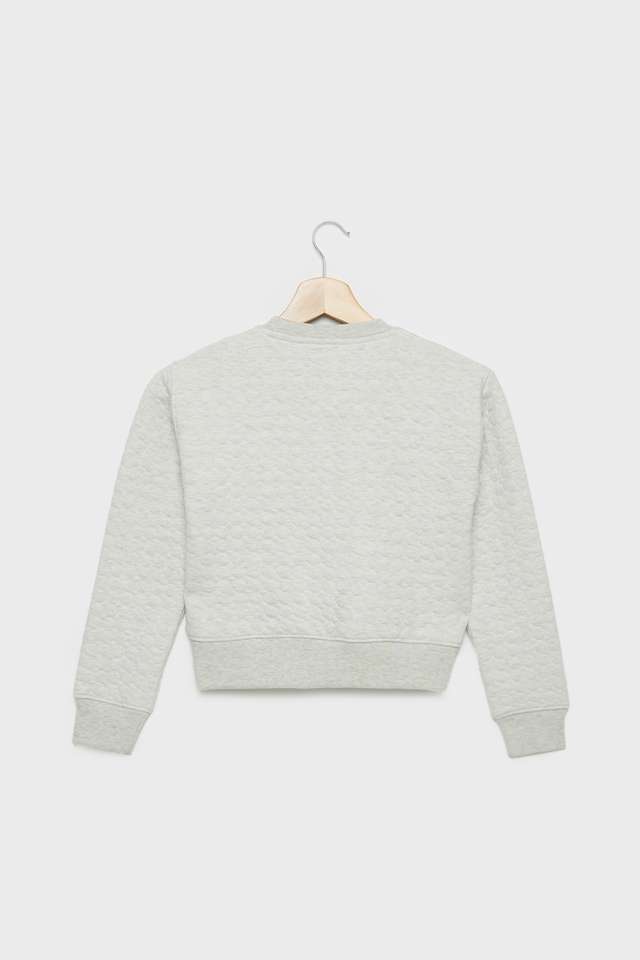 Solid-Blended-Fabric-Regular-Fit-Girls-Sweatshirt