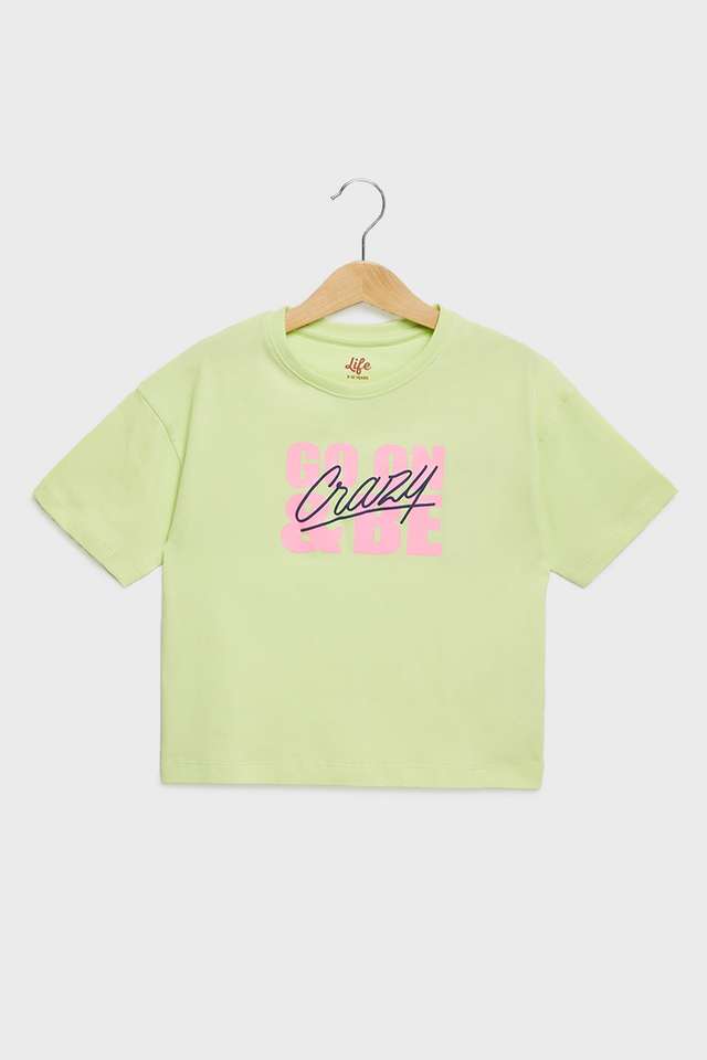 Graphic-Print-Cotton-Regular-Fit-Girls-T-Shirt