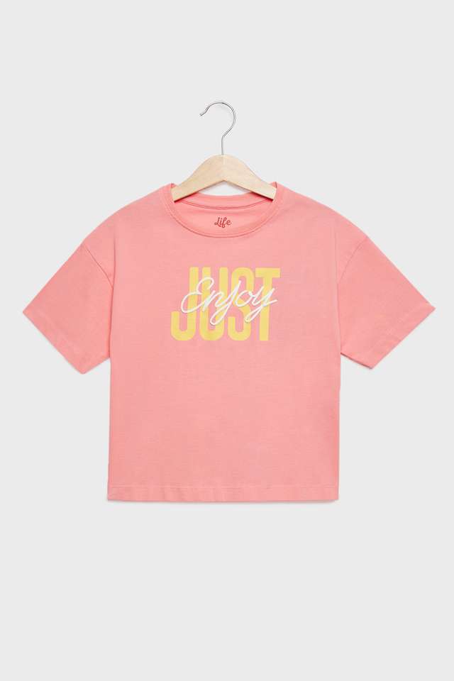 Graphic-Print-Cotton-Regular-Fit-Girls-T-Shirt