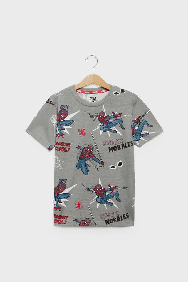 Printed-Cotton-Round-Neck-Boys-T-Shirt