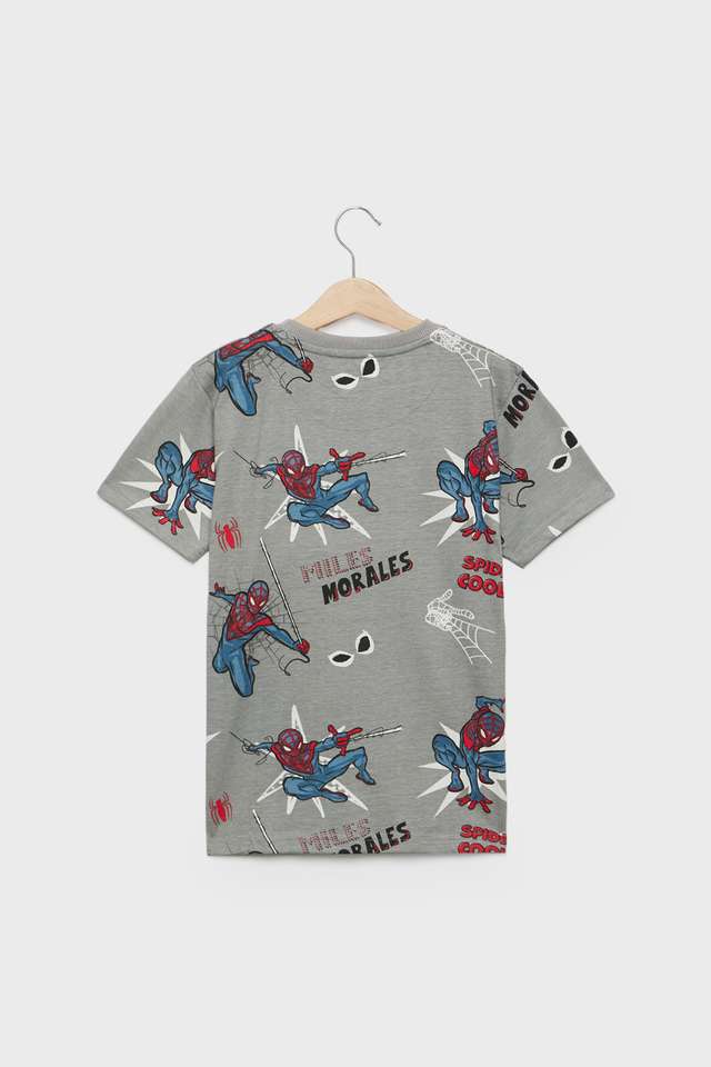 Printed-Cotton-Round-Neck-Boys-T-Shirt
