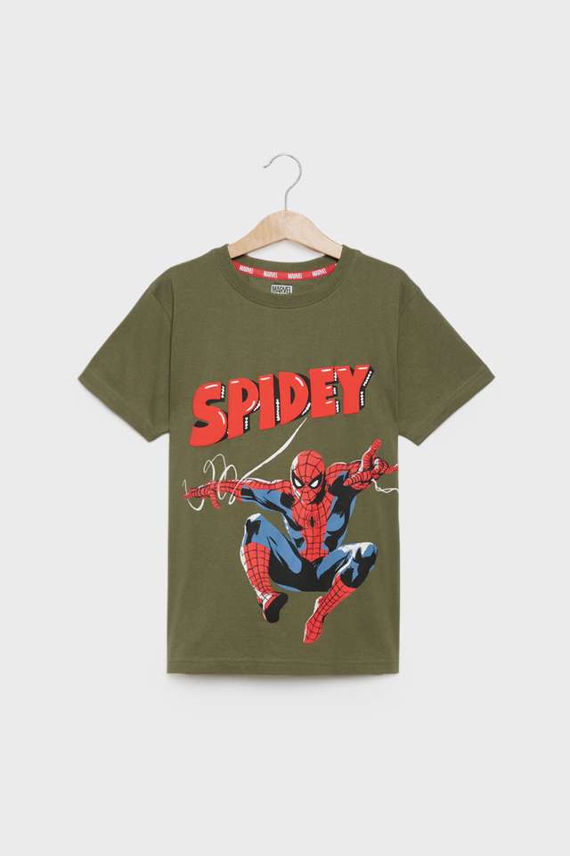 Graphic-Print-Cotton-Round-Neck-Boys-T-Shirt