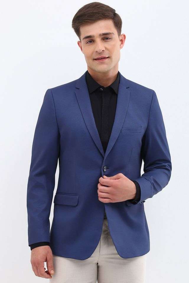 Textured-Blended-Fabric-Super-Slim-Fit-Men-s-Casual-Blazer