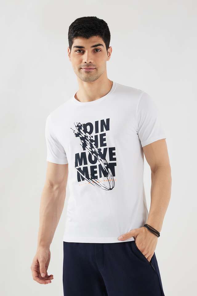 Printed-Cotton-Blend-Round-Neck-Men-s-T-Shirt