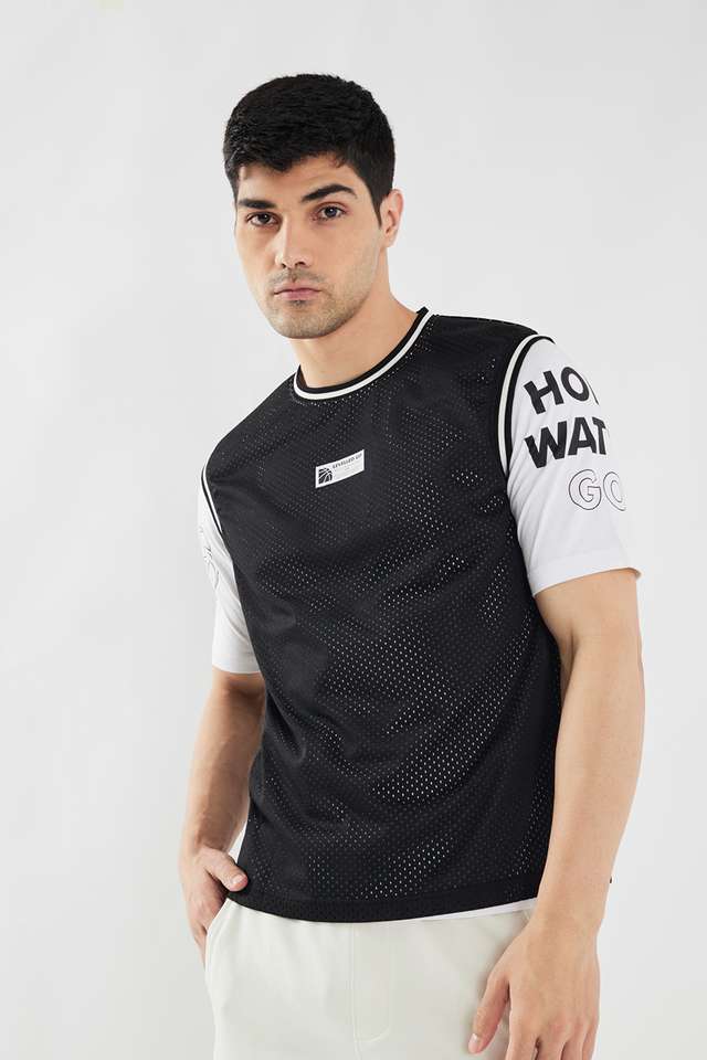 Color-Block-Cotton-Blend-Regular-Fit-Men-T-Shirt