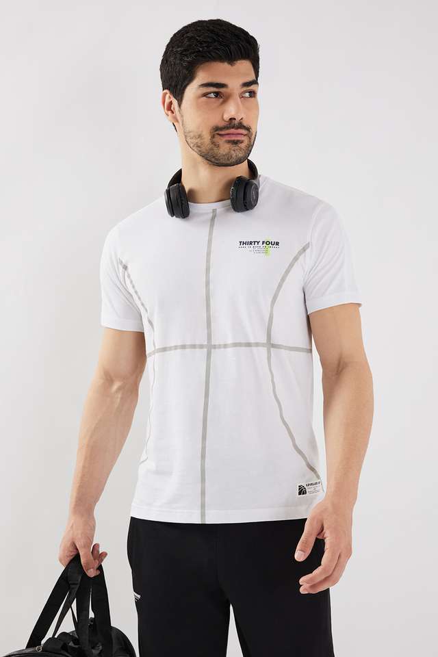 Printed-Cotton-Blend-Round-Neck-Men-s-T-Shirt