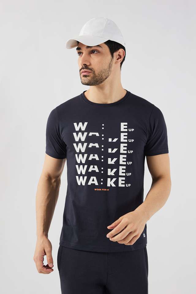 Printed-Cotton-Blend-Round-Neck-Men-s-T-Shirt