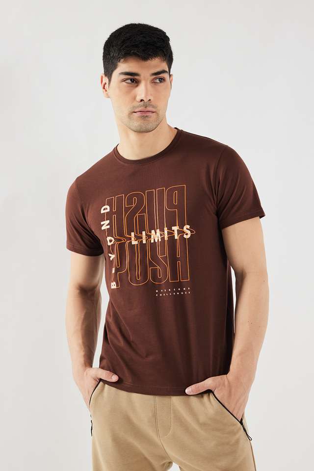 Typographic-Cotton-Blend-Regular-Fit-Men-T-Shirt