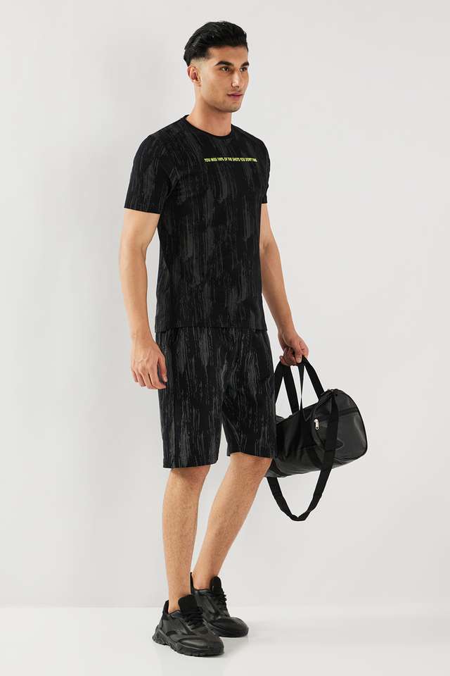 Printed-Cotton-Blend-Regular-Fit-Men-s-Shorts