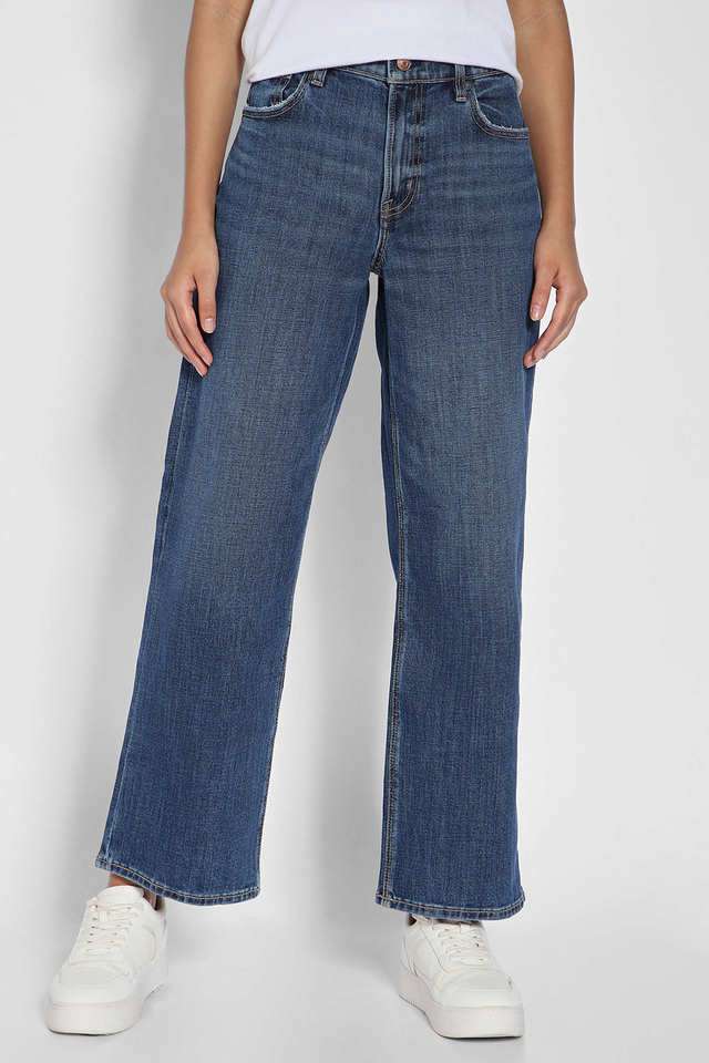american eagle High Rise Cotton Straight Fit Women's Jeans-picture-17