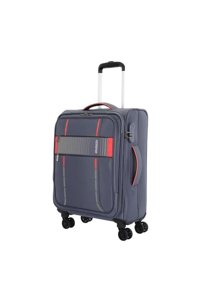Crux-Polyester-Combination-Lock-8-Wheels-Soft-Trolley