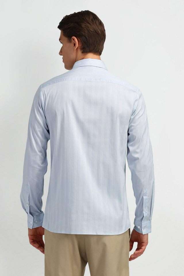 slim fit dress slacks Performance All Way Stretch Arrow Print Shirt