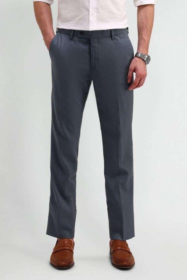 Solid-Rayon-Regular-Fit-Men-s-Formal-Wear-Trousers
