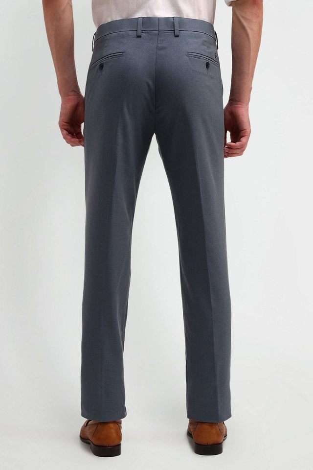 Solid-Rayon-Regular-Fit-Men-s-Formal-Wear-Trousers