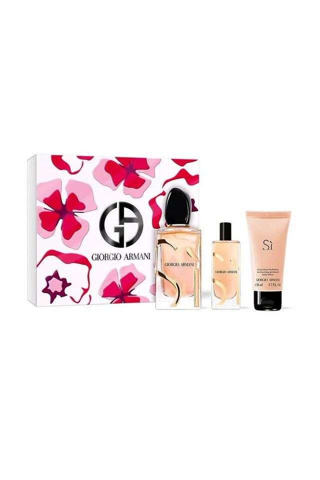 Armani-SI-EDP-Gift-Set---Pack-of-3 -EDP-+Travel-Size-and-Body-Lotion