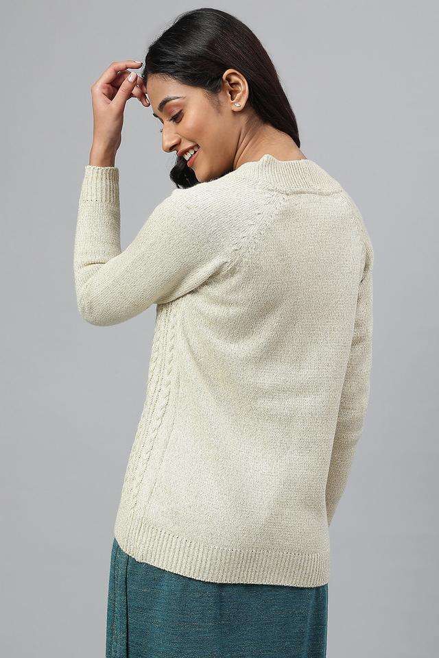 Solid-Acrylic-Regular-Fit-Women-s-Festive-Wear-Coat