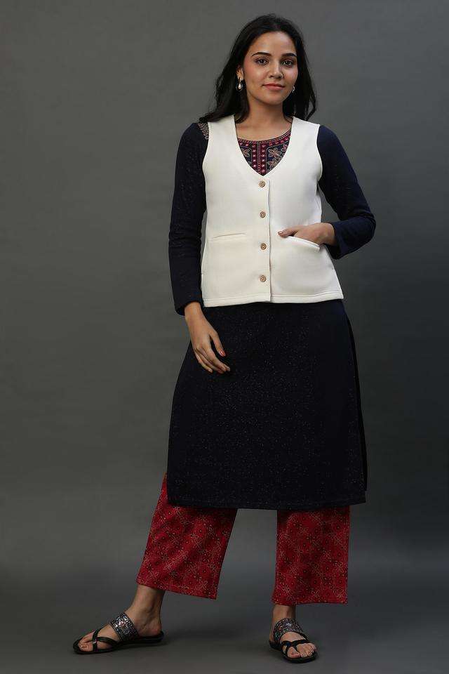 Ombre-Polyester-Regular-Fit-Women-s-Festive-Wear-Waistcoat