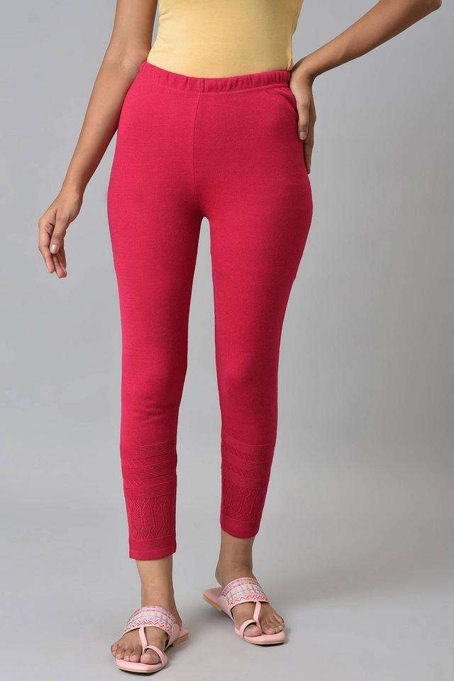 Solid-Regular-Fit-Acrylic-Women-s-Casual-Wear-Leggings