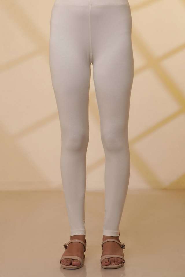 Solid-Cotton-Blend-Regular-Fit-Women-s-Tights