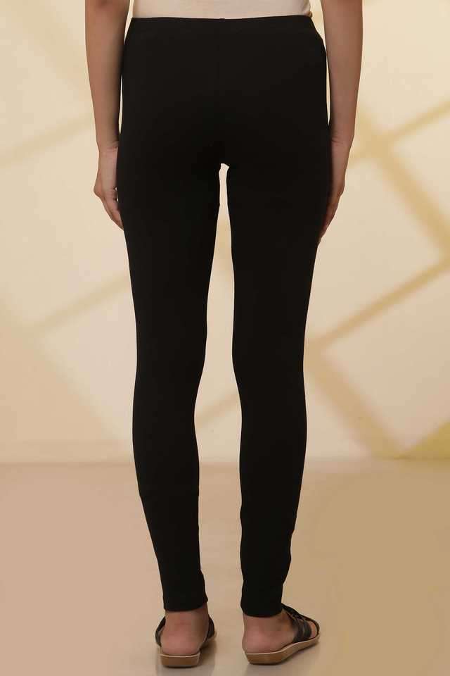 Solid-Regular-Fit-Cotton-Women-s-Casual-Wear-Leggings