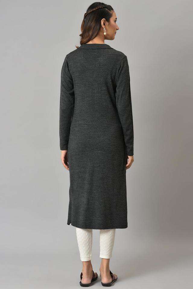 Solid-Acrylic-Women-s-Casual-Wear-Kurta