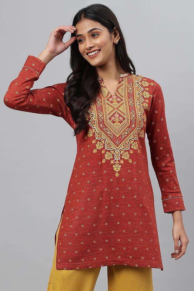Floral-Acrylic-Women-s-Festive-Wear-Kurti