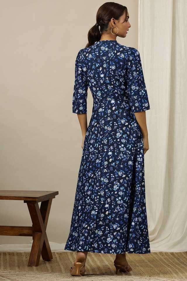 Printed-Cotton-Collared-Women-s-Ethnic-Dress