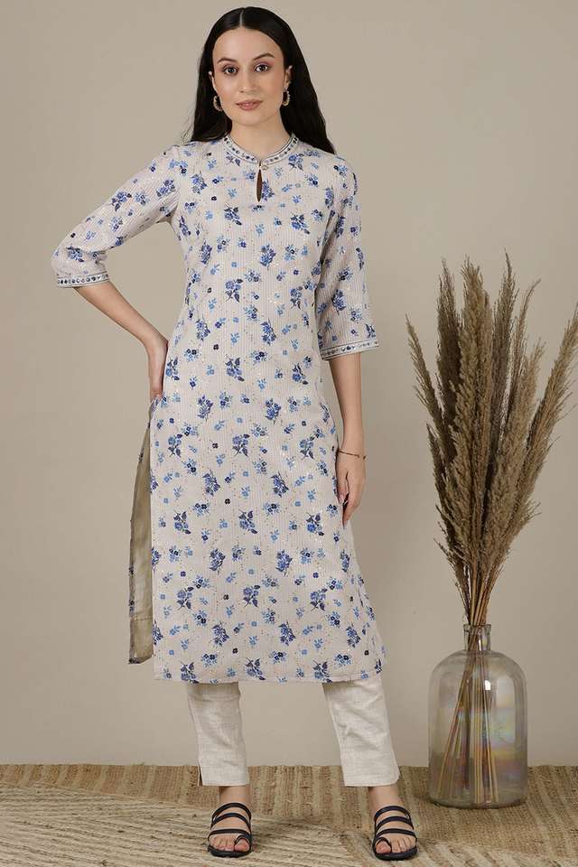 Printed-Polyester-Collared-Women-s-Casual-Wear-Kurta