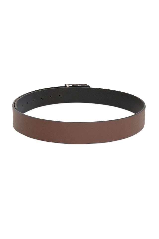 Textured-Leather-Casual-Mens-Reversible-Belt