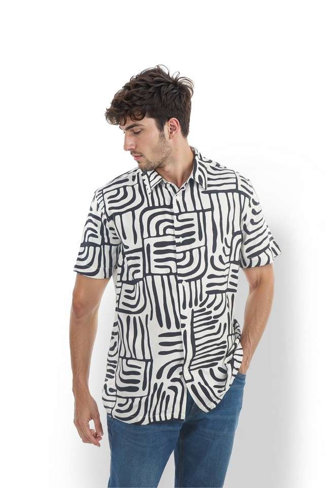 Printed-Viscose-Regular-Fit-Men-s-Casual-Shirt