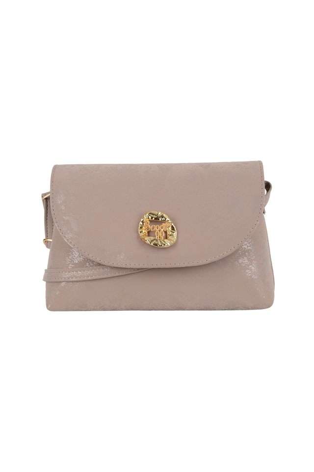 Solid-PVC-Zipper-Closure-Women-s-Formal-Sling-Bag