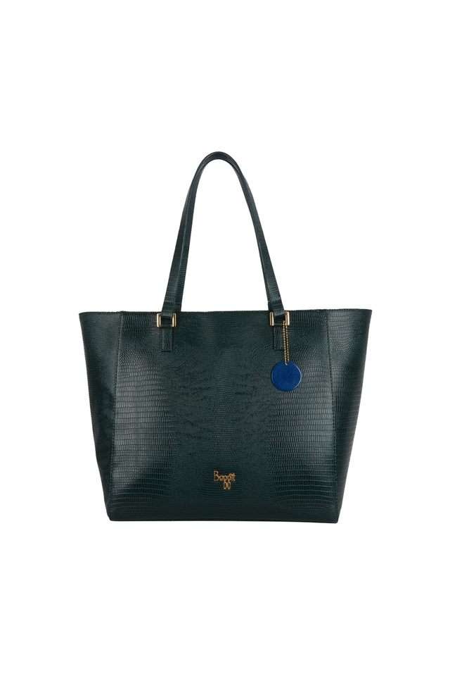 Solid-PVC-Zipper-Closure-Women-s-Formal-Tote-Bag