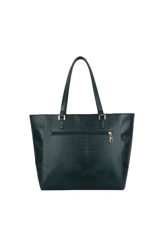 Solid-PVC-Zipper-Closure-Women-s-Formal-Tote-Bag