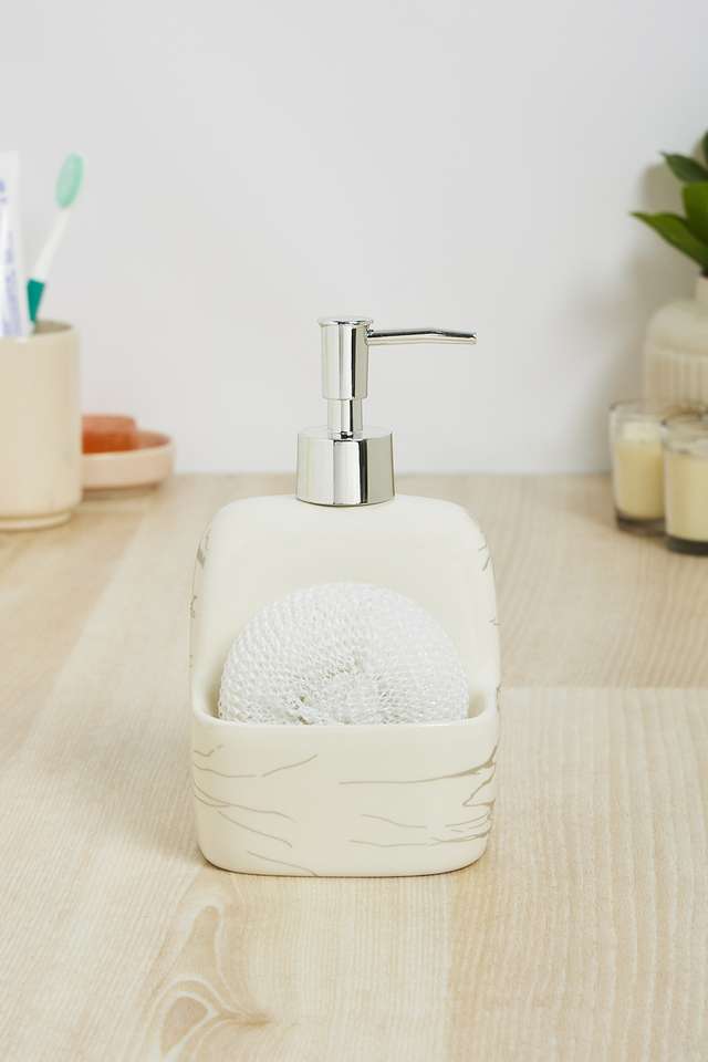 Orion-Combo-Dispenser-Ceramic-Marble