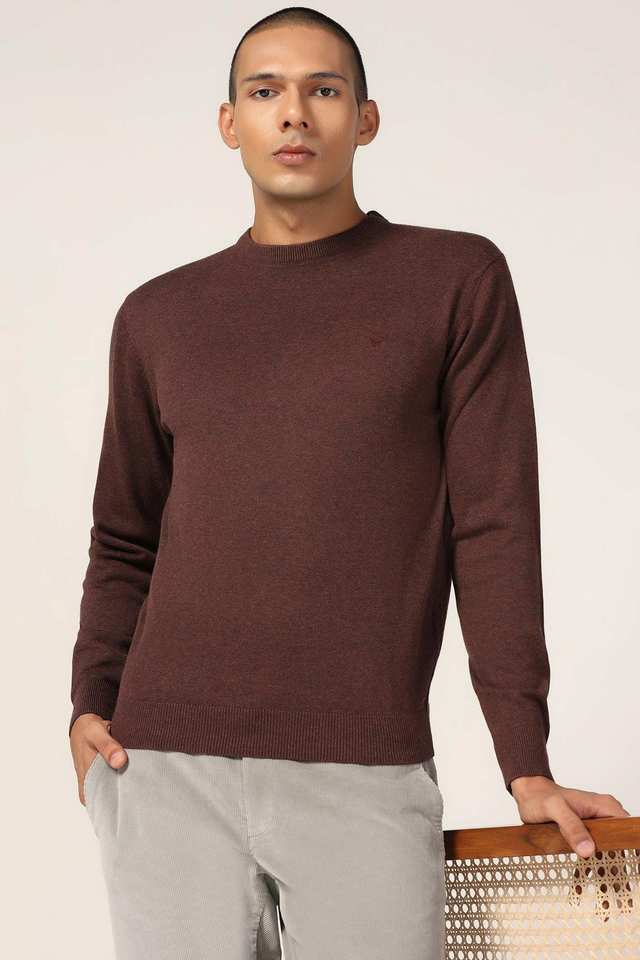 Solid-Jersey-Slim-Fit-Men-s-Sweater