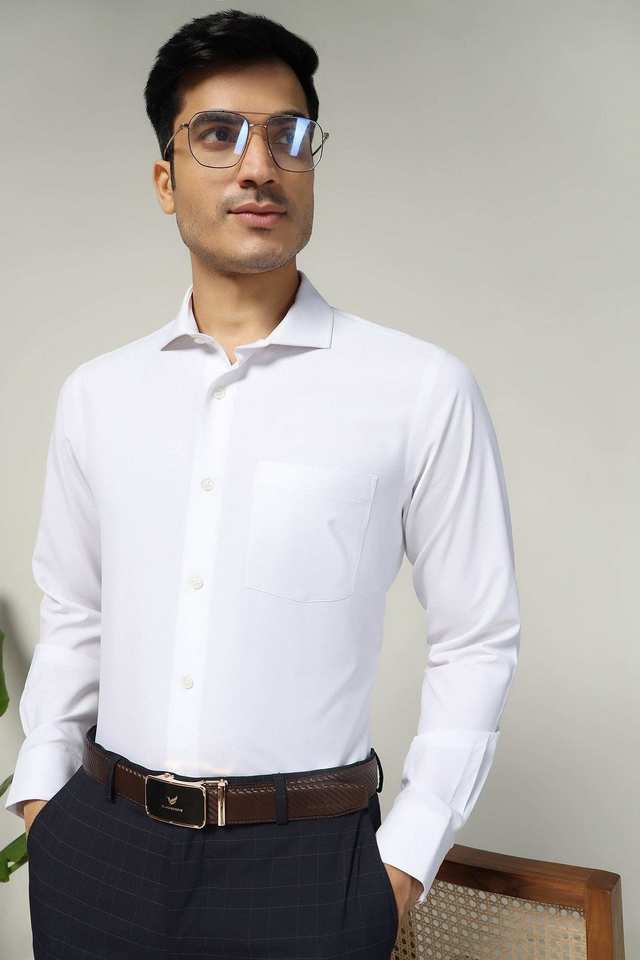 Dobby-Cotton-Slim-Fit-Men-s-Formal-Wear-Shirt