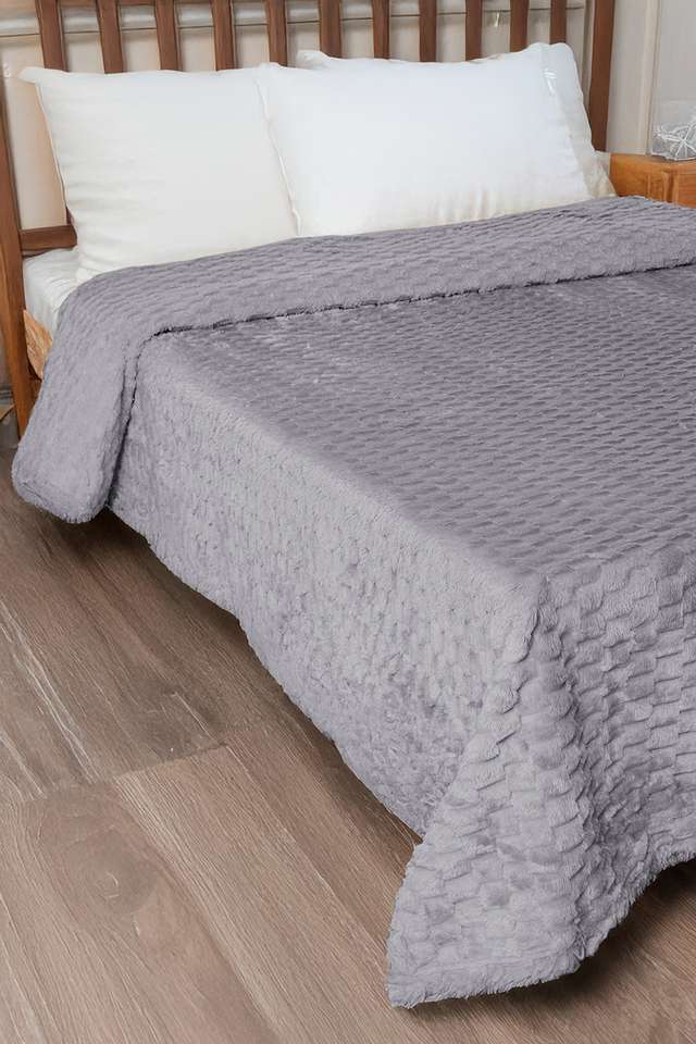 Noah-Geo-Plush-Single-Blanket-Grey-1.5X2.2-M