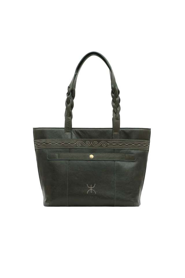 Pure-Leather-Zipper-Closure-Women-s-Tote-Bag