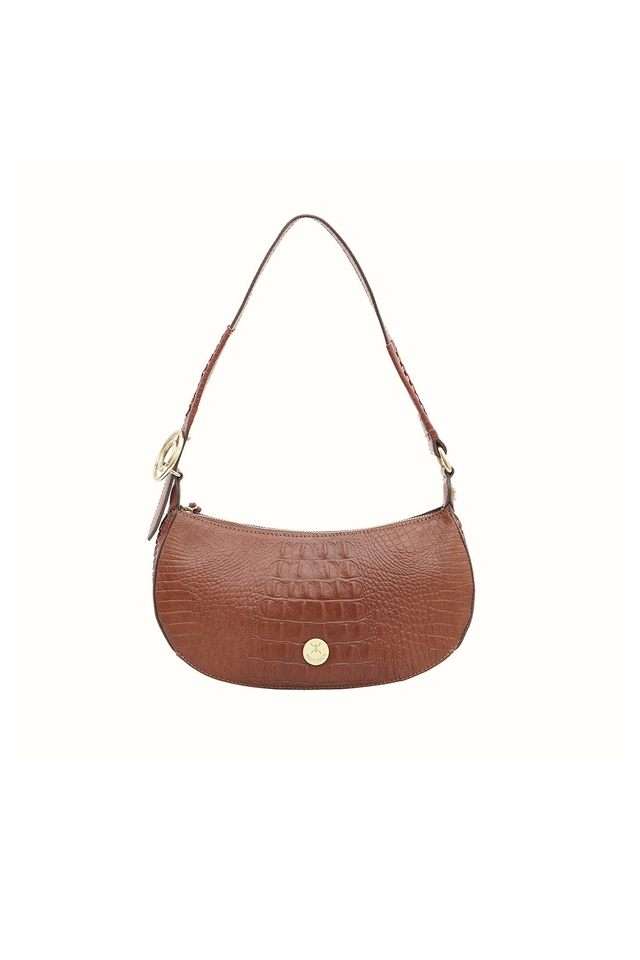 Zipper-Sahara-Pure-Leather-Women-s-Casual-Wear-Shoulder-Bag