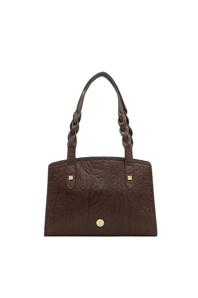 Pure-Leather-Zipper-Closure-Women-s-Shoulder-Bag