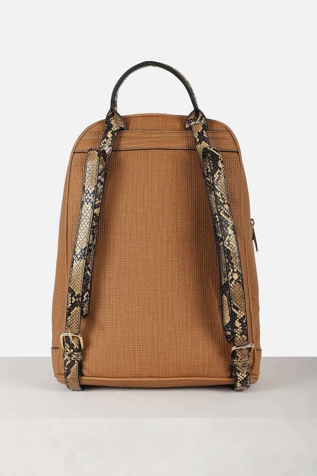 Zipper-Applique-PU-Women-s-Formal-Wear-Backpack