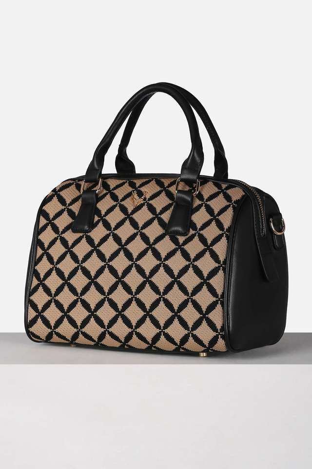 Luxury-Jacquard-Solid-Polyurethane-Zipper-Closure-Women-s-Shoulder-Bag