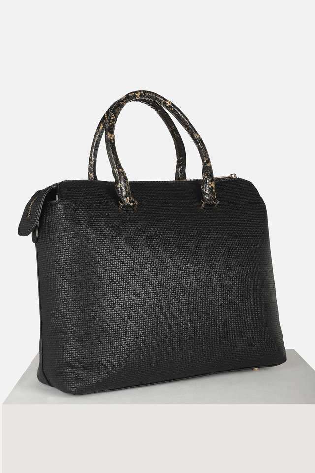 Zipper-Applique-PU-Zipper-Closure-Women-s-Laptop-Bag