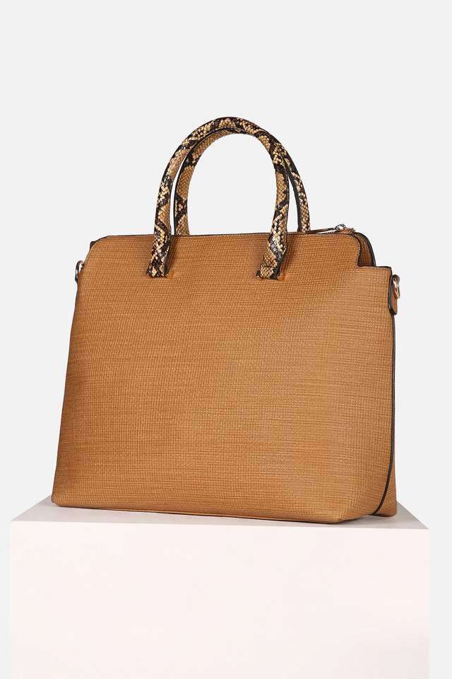 Zipper-Applique-PU-Zipper-Closure-Women-s-Laptop-Bag