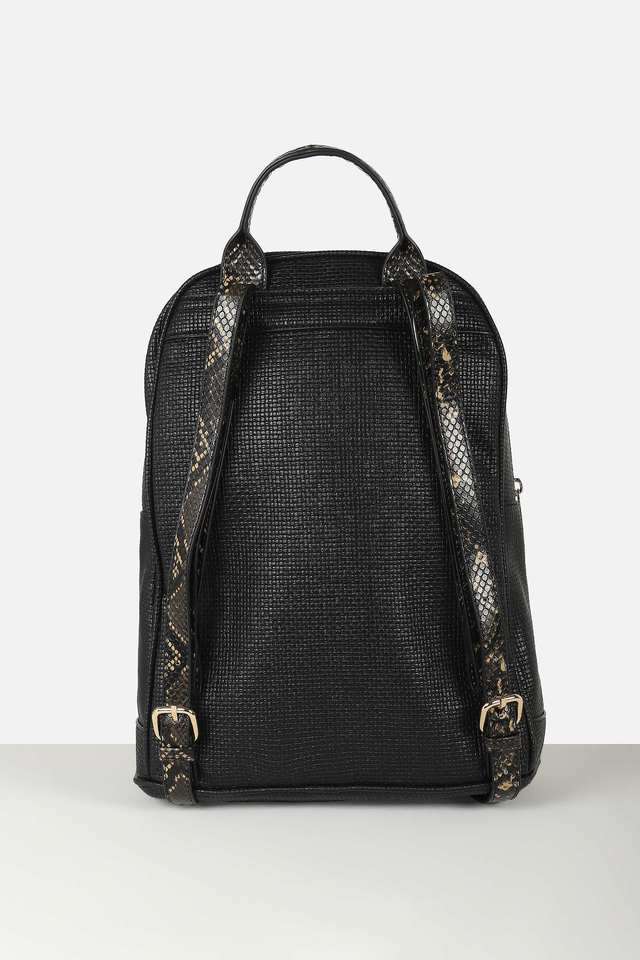 Zipper-Applique-PU-Women-s-Formal-Wear-Backpack