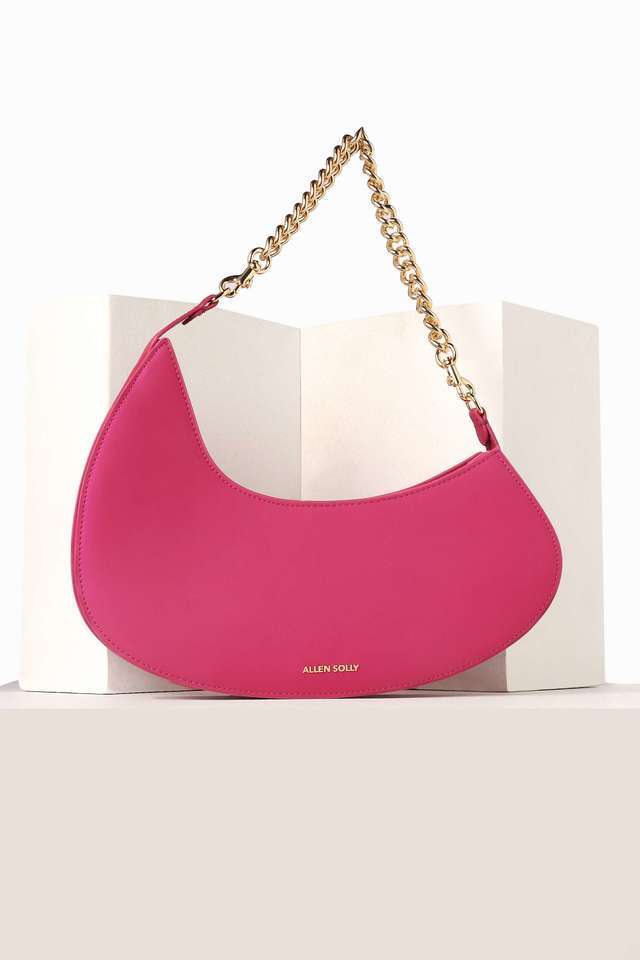 Extra-Solid-Polyurethane-Zipper-Closure-Women-s-Shoulder-Bag