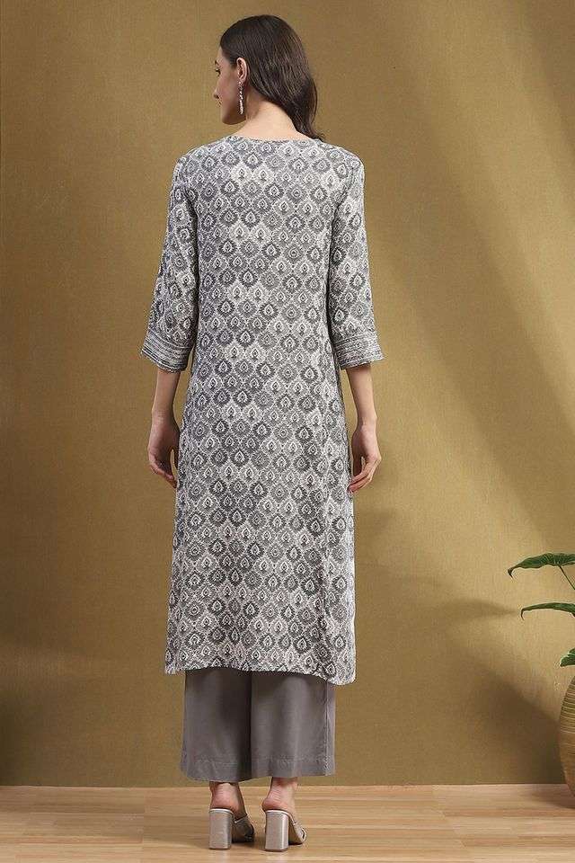 Printed-Full-Length-Rayon-Woven-Women-s-Kurta-Set
